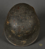 WWII German Army Model 1942 Camouflage Combat Helmet
