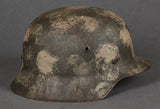 WWII German Army Model 1942 Camouflage Combat Helmet
