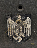 WWII German Army Model 1942 Single Decal, Originally No Decal, Combat Helmet
