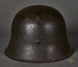WWII German Army Model 1942 Combat Helmet, Named