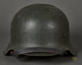 WWII German Army Model 1942 Combat Helmet
