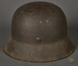 WWII German Army Model 1942 Single Decal Helmet