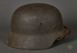 WWII German Army Model 1942 Single Decal Helmet