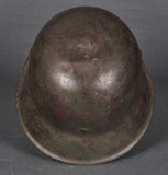 WWII German Army Model 1942 Single Decal Camouflage Helmet