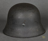 WWII German Luftwaffe Model 1942 Single Decal Helmet