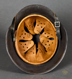 WWII German Luftwaffe Model 1942 Single Decal Helmet
