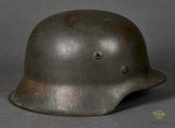 WWII German Army Model 1942 Single Decal Combat Helmet