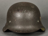 WWII German Model 1942 Army Single Decal Helmet