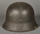 WWII German Model 1942 Army Single Decal Helmet