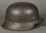 WWII German Model 1942 Army Single Decal Helmet