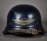 Scarce Third Reich Luftschutz Model 1942 Combat Helmet