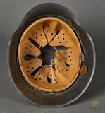 WWII German Luftwaffe Model 1940 Single Decal Helmet