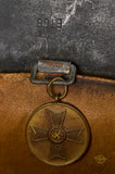 WWII German Luftwaffe Model 1940 Single Decal Helmet