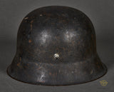 WWII German Luftwaffe Model 1942 Single Decal Helmet