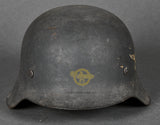 WWII German Model 1942 Luftwaffe Combat Helmet