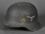 WWII German Model 1942 Luftwaffe Combat Helmet