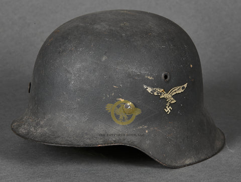 WWII German Model 1942 Luftwaffe Combat Helmet