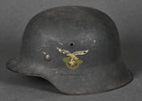 WWII German Model 1942 Luftwaffe Combat Helmet