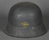 WWII German Model 1942 Luftwaffe Combat Helmet
