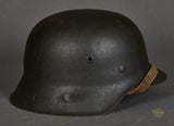 WWII German Army Model 1942 Single Decal Combat Helmet