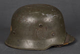 Model 1934 SS Edelstahl Helmet Issued to Foreign Volunteer Personnel, Named