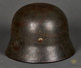 WWII German SS Model 1940 Double Decal Helmet
