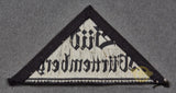 German WWII BDM/JM District Sleeve Triangle for Süd Württemberg