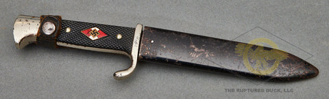 German WWII Hitler Youth Knife with Motto***STILL AVAILABLE***