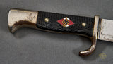 German WWII HJ Knife w/Motto by Gebrüder Christians (Christianswerk, Solingen)