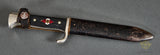 Veteran Bring Back German WWII HJ Knife w/Motto***STILL AVAILABLE***