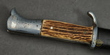 German WWII Short Model Stag Handle Dress Bayonet by WKC***STILL AVAILALBLE***
