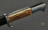 German WWII Short Model Stag Handle Dress Bayonet by WKC***STILL AVAILALBLE***