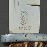 German WWII Short Model Stag Handle Dress Bayonet by WKC***STILL AVAILALBLE***