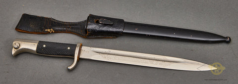 Veteran Bring Back German WWII Long Model Engraved Bayonet by WKC***STILL AVAILABLE***