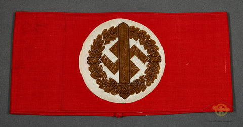 Veteran Bring Back German WWII Cloth SA Sports Badge Armband