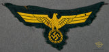 German WWII Coastal Artillery Cap Eagle