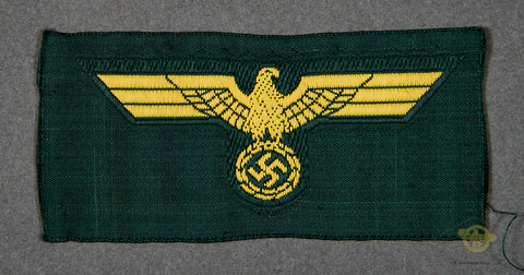 German WWII Coastal Artillery Cap Eagle