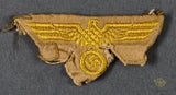 German WWII Tropical Kriegsmarine Eagle for Side Cap
