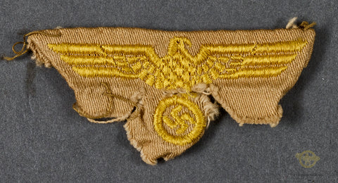 German WWII Tropical Kriegsmarine Eagle for Side Cap