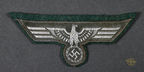 German WWII Army NCO Flatwire Breast Eagle
