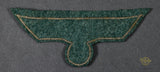 German WWII Army NCO Flatwire Breast Eagle