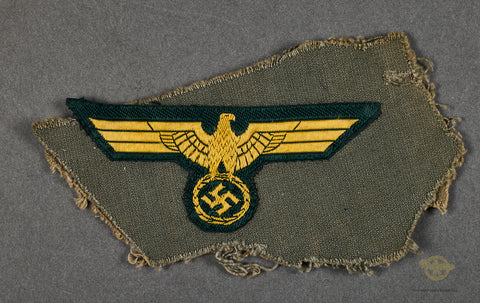 German WWII Coastal Artillery Breast Eagle