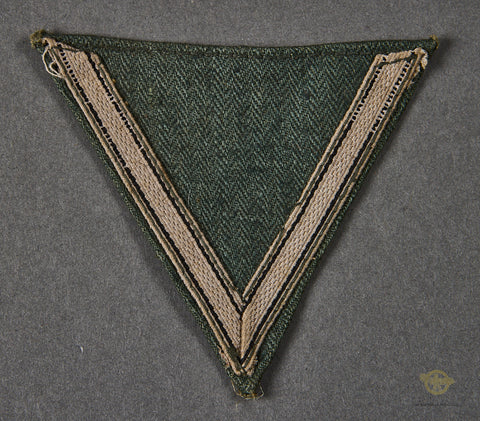 German WWII Army Rank Chevron for Gefreiter
