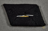 German WWII Single Rank Teno Collar Tab for Watchmeister