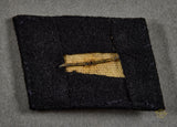 German WWII Single Rank Teno Collar Tab for Watchmeister