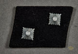 German WWII Single Rank Teno Collar Tab