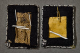 German WWII TeNo Collar Tabs for Scharführer