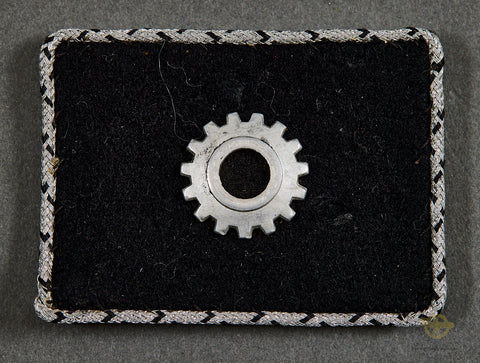 German WWII Single TeNo NCO Collar Tab