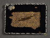 German WWII Single TeNo NCO Collar Tab