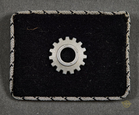 German WWII Single TeNo NCO Collar Tab